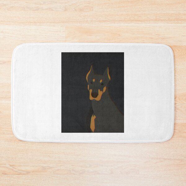 Item preview, Doberman Dog Breed Illustration with Elegant and Bold Design designed and sold by kevinmonebiang.