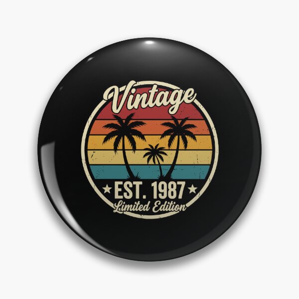 Item preview, Vintage Est. 1987 Limited Edition Born In 1987 Birthday designed and sold by PopStars1993.