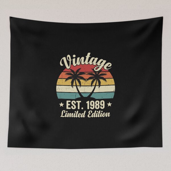 Item preview, Vintage Est. 1989 Limited Edition 35th Birthday Born 1989  designed and sold by PopStars1993.