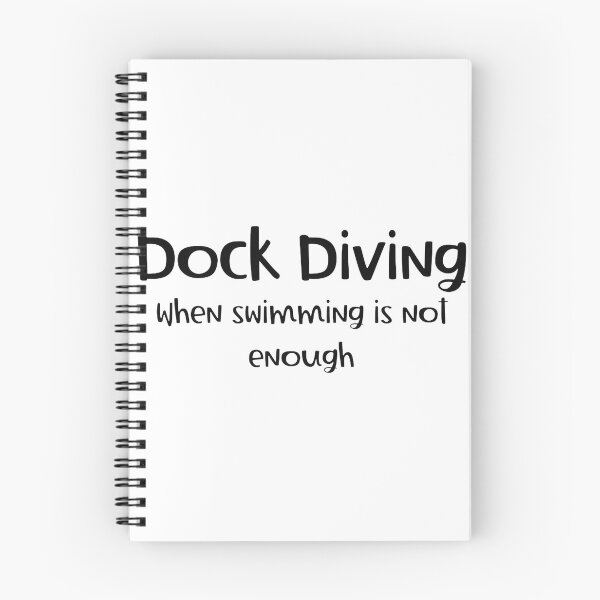 Item preview, Dock Diving Sport Enthusiast Design for Water and Dog Lovers designed and sold by kevinmonebiang.