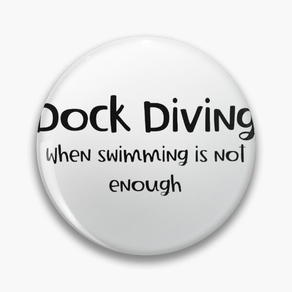 Item preview, Dock Diving Sport Enthusiast Design for Water and Dog Lovers designed and sold by kevinmonebiang.