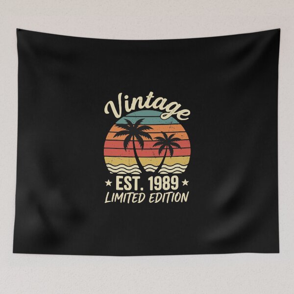 Item preview, Vintage Est. 1989 Limited Edition 35th Birthday Born In 1989 designed and sold by PopStars1993.