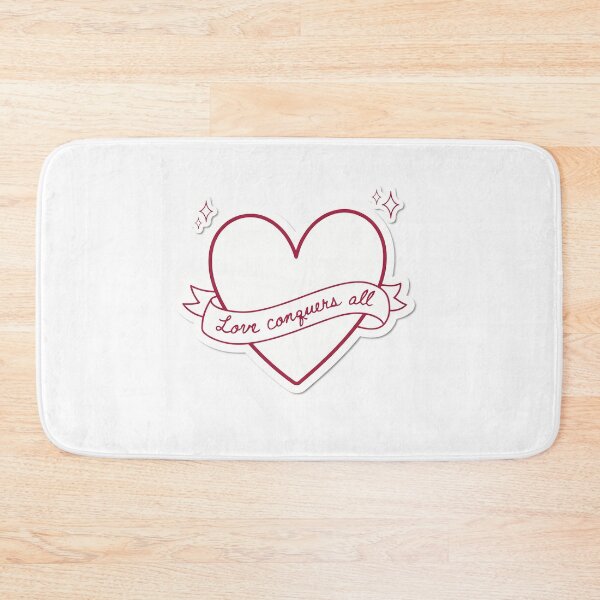 Item preview, Love Conquers All Minimalist Heart designed and sold by NiftyWrx.