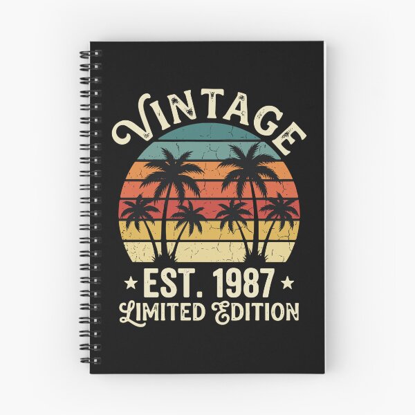 Item preview, Vintage Est. 1987 Limited Edition Born 1987 Birthday  designed and sold by PopStars1993.
