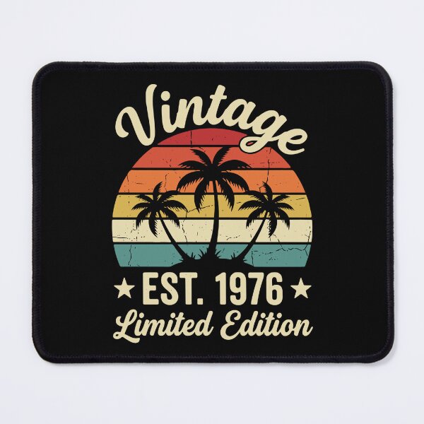 Item preview, Vintage Est. 1976 Limited Edition Birthday Born In 1976 designed and sold by SofiBlair.