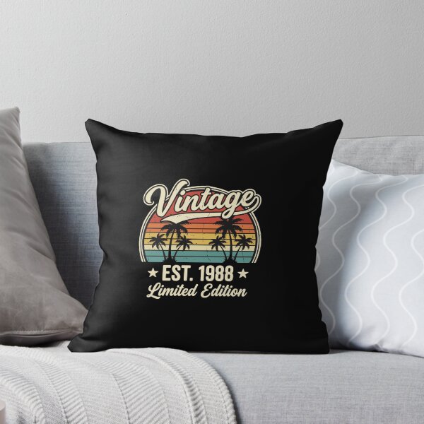 Item preview, Vintage Est. 1988 Limited Edition Birthday Born In 1988 Men Women designed and sold by PopStars1993.