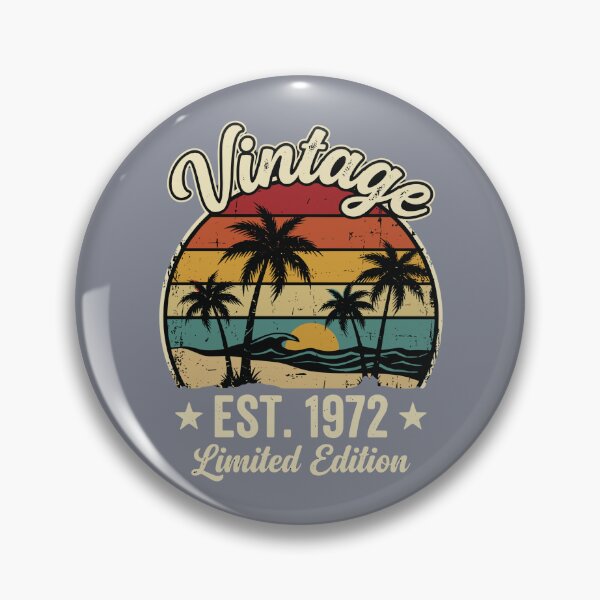 Item preview, Vintage Est. 1972 Limited Edition Birthday Men Women designed and sold by SofiBlair.