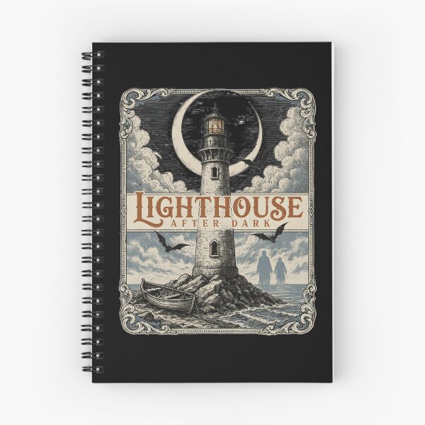 Item preview, Lighthouse After Dark Spooky Coast designed and sold by MooonTees.