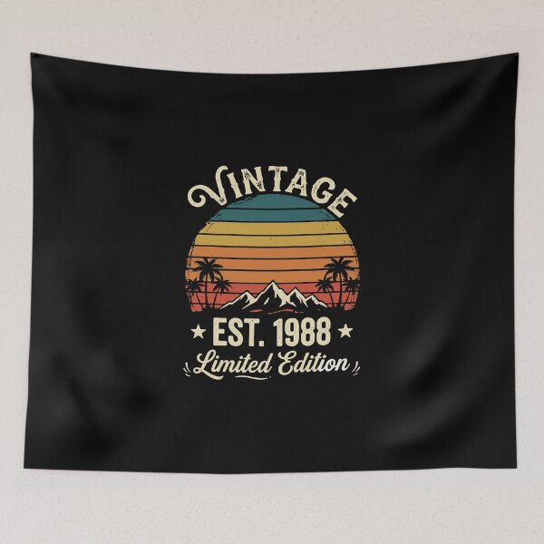 Item preview, Vintage Est 1988 Limited Edition Birthday Legend Born 1988 designed and sold by PopStars1993.