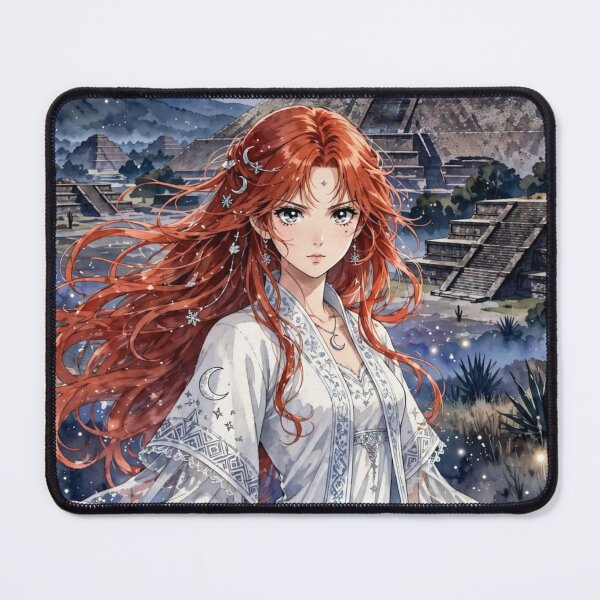 Item preview, Mexico - Teotihuacan Pyramids, Redhead Knight Time Traveler 2 designed and sold by DibujandoPorfa.