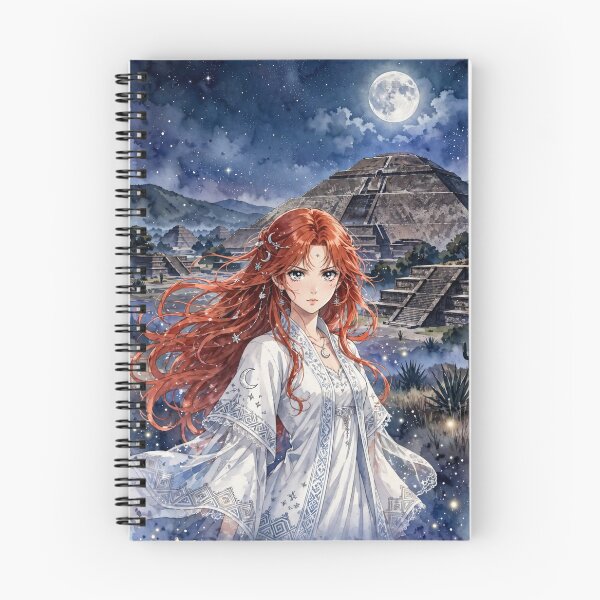 Item preview, Mexico - Teotihuacan Pyramids,  Redhead Knight Time Traveler 2 designed and sold by DibujandoPorfa.