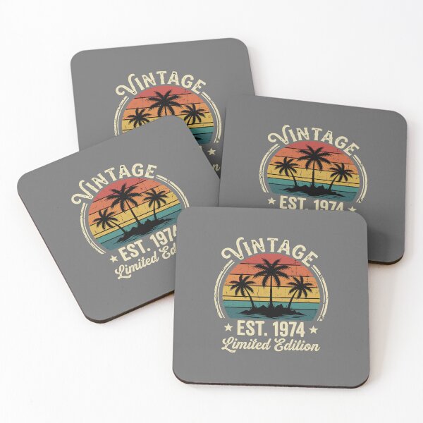 Item preview, Vintage Est. 1974 Limited Edition Fiftieth Birthday Born 1974 designed and sold by SofiBlair.