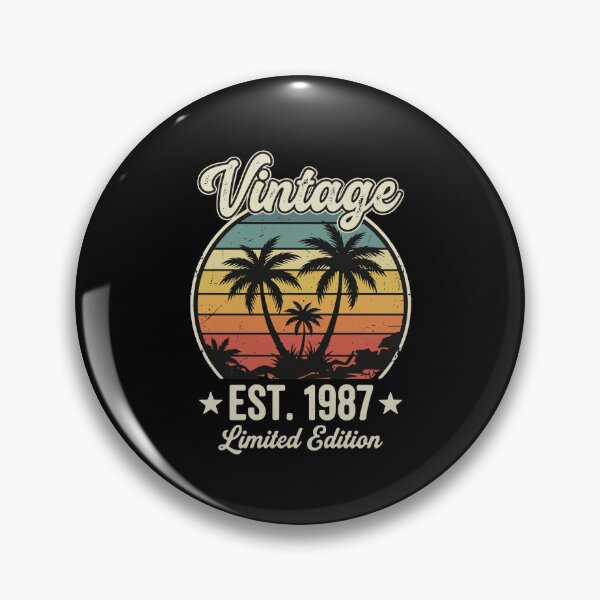 Item preview, Vintage Est. 1987 Limited Edition Born 1987 Birthday designed and sold by PopStars1993.