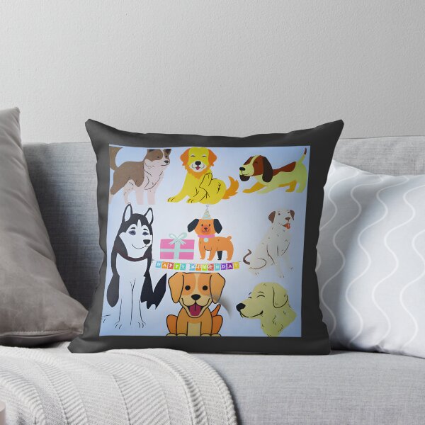 Item preview, Cute Dog Birthday Celebration Design for Pet Lovers and Puppy Parties designed and sold by kevinmonebiang.