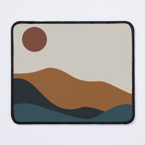 Item preview, Minimalist Boho Mountain Sunset designed and sold by darkskinbender.