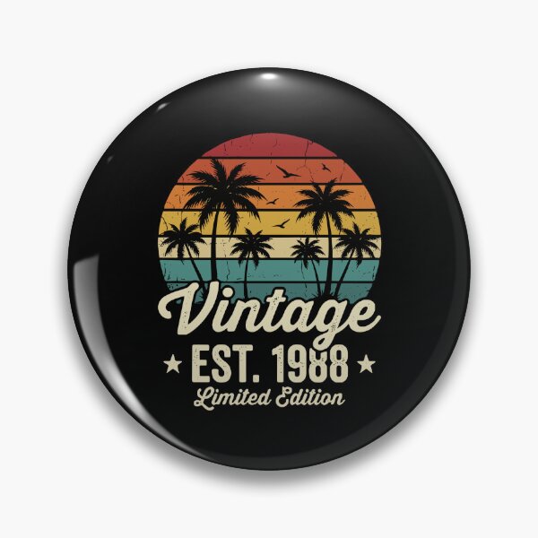 Item preview, Vintage Est. 1988 Limited Edition Born 1988 Birthday 36th Birthday designed and sold by PopStars1993.