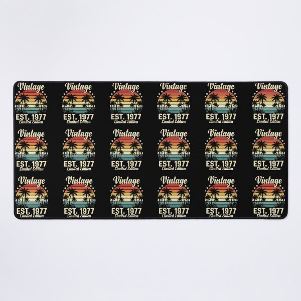 Item preview, Vintage Est. 1977 Limited Edition Born 1977 Birthday Men Women designed and sold by SofiBlair.