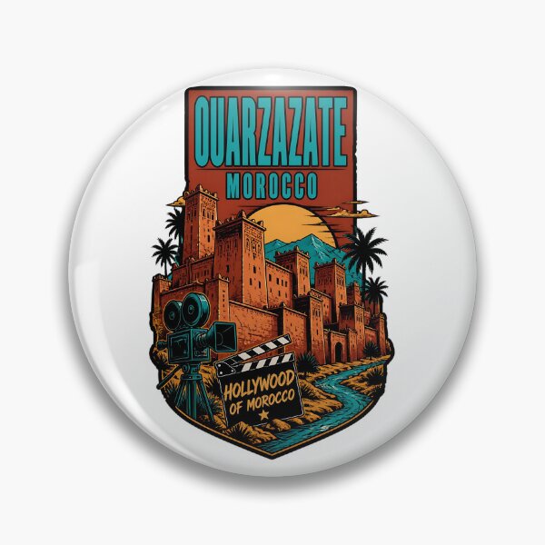 Item preview, Ouarzazate Morocco Vintage Travel Tourism designed and sold by TravelersGems.