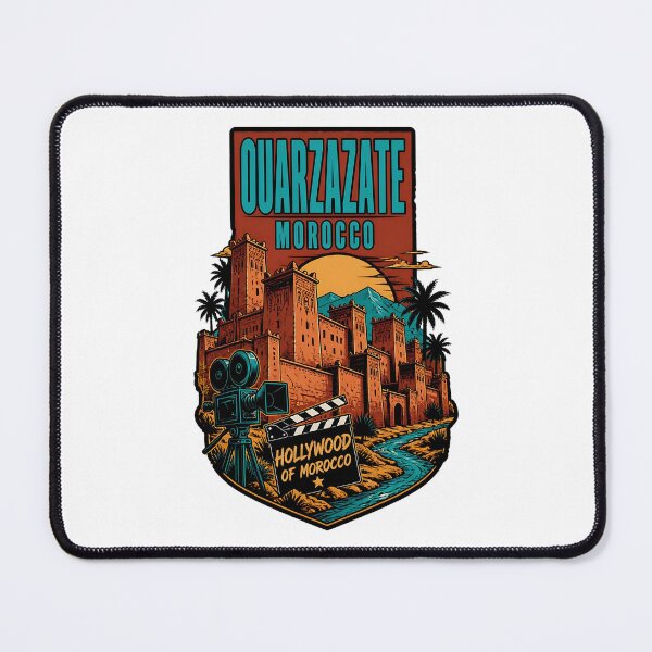 Item preview, Ouarzazate Morocco Vintage Travel Tourism designed and sold by TravelersGems.
