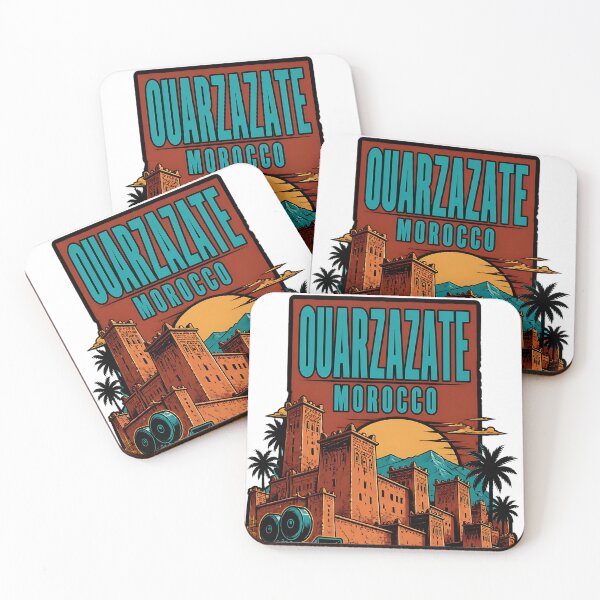 Item preview, Ouarzazate Morocco Vintage Travel Tourism designed and sold by TravelersGems.