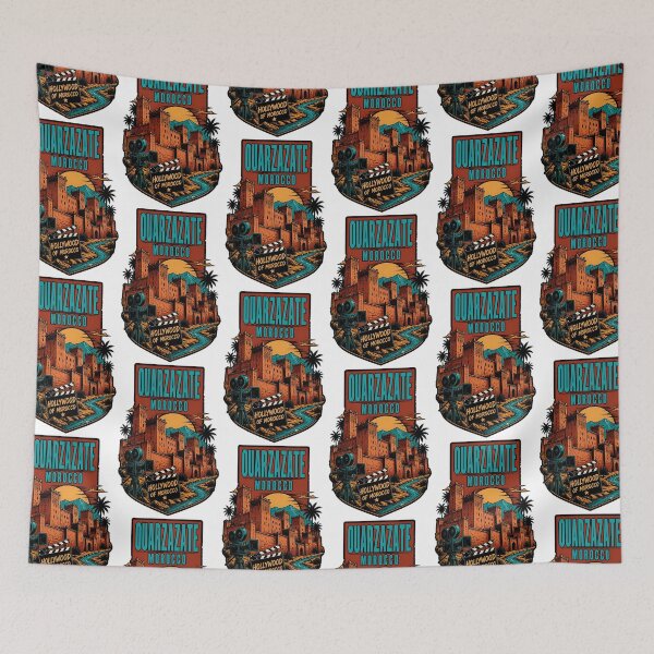Item preview, Ouarzazate Morocco Vintage Travel Tourism designed and sold by TravelersGems.