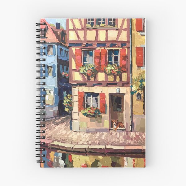 Item preview, Colmar Little Venice Travel Poster – Alsace Canal Village designed and sold by CARRAANN.