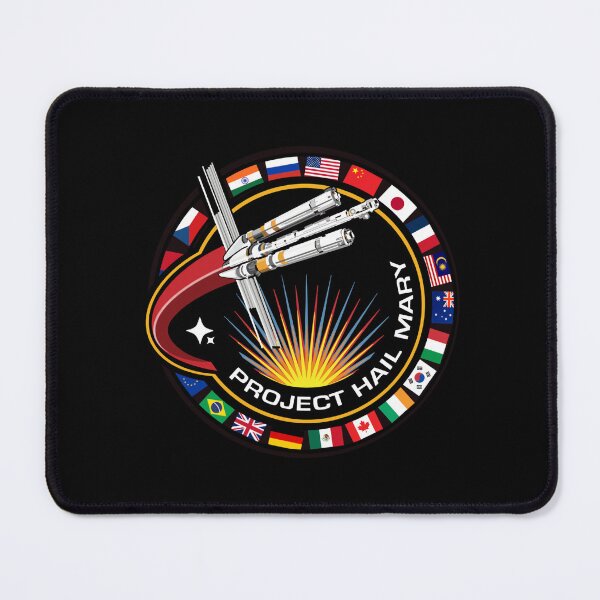 Item preview, Project Hail Mary Mission Patch With Countries designed and sold by Imaginary Ink.