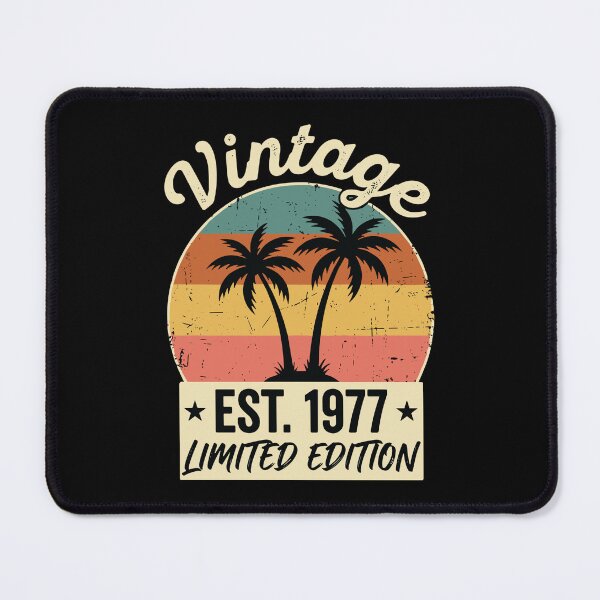 Item preview, Vintage Est. 1977 Limited Edition Born 1977 Birthday  designed and sold by SofiBlair.