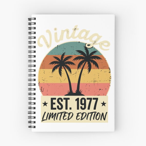 Item preview, Vintage Est. 1977 Limited Edition Born 1977 Birthday  designed and sold by SofiBlair.
