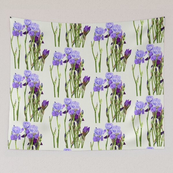 Item preview, Group of Lavendar Irises and Buds designed and sold by Susan Savad.