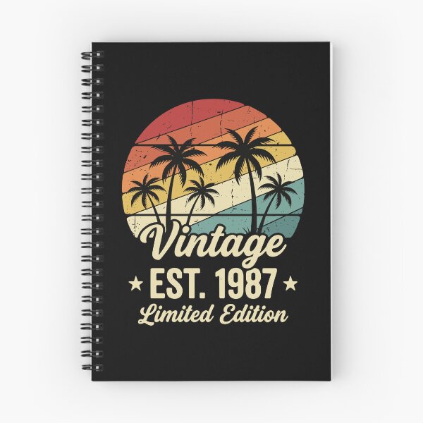 Item preview, Vintage Est. 1987 Limited Edition Birthday For Men Women designed and sold by PopStars1993.
