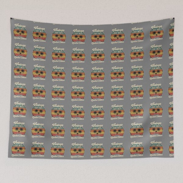 Item preview, Vintage Est. 1977 Limited Edition 47th Birthday Born 1977  designed and sold by SofiBlair.