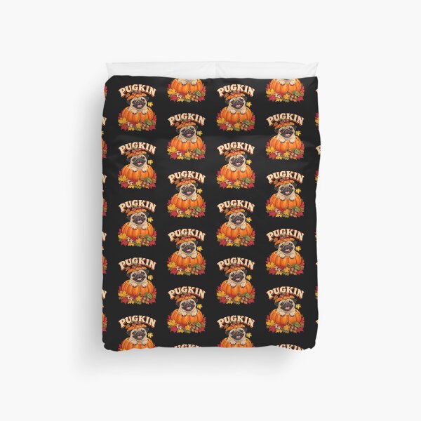 Item preview, Pug Pup Funny Pugkin Fall Pumpkin Spice Dog Pun  designed and sold by Cute & Sassy Custom Gifting Boutiques.