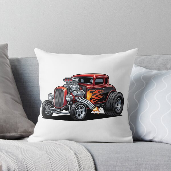 Item preview, Vintage Flame Hot Rod Custom Car Sticker designed and sold by Fixnovaguide.