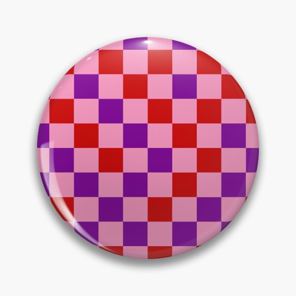 Item preview, Red Purple and Pink Checkered  Design   designed and sold by PatternTitan.