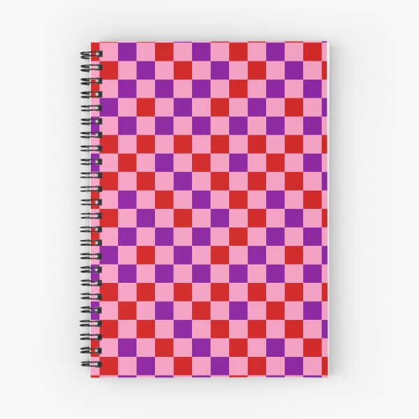 Item preview, Red Purple and Pink Checkered Design designed and sold by PatternTitan.