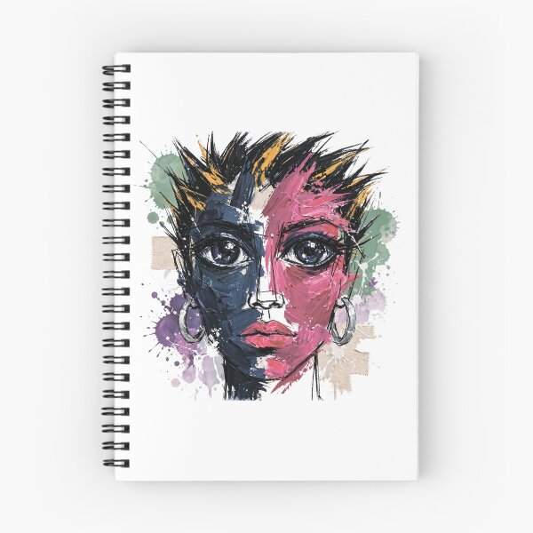 Item preview, Abstract portrait of a face. designed and sold by MagelliShop.