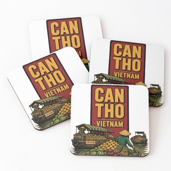 Item preview, Can Tho Vietnam Vintage Travel Tourism designed and sold by TravelersGems.