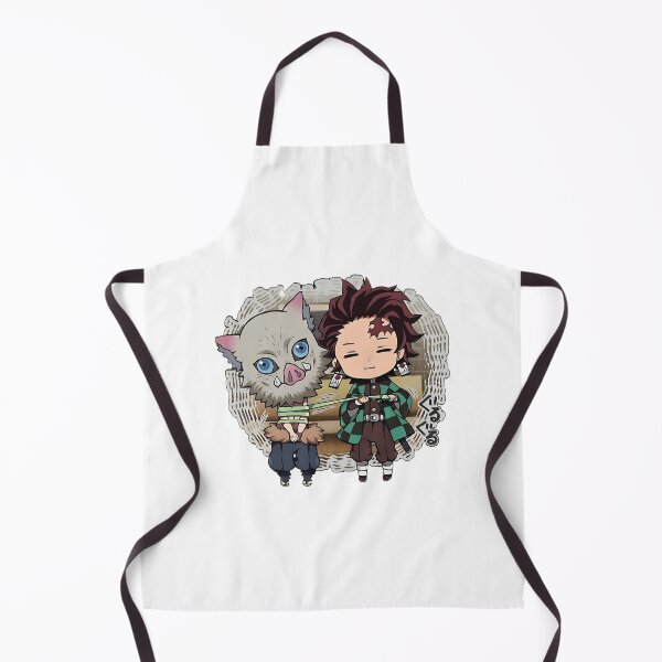 Item preview, Tanjiro and Inosuke Dynamic Anime Duo Artwork designed and sold by mic44.