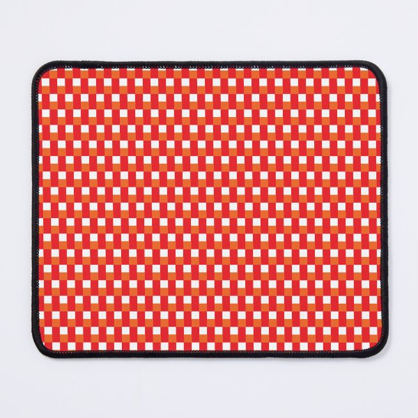 Item preview, Red and White Carbon Fiber Weave Texture Pattern designed and sold by AyaanArtStudio.
