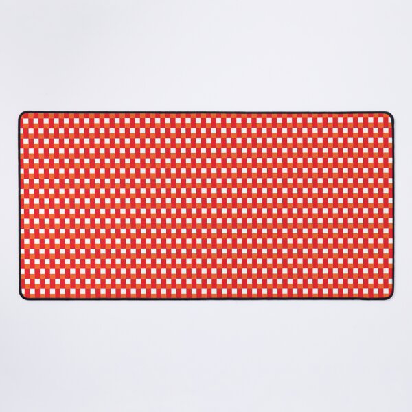 Item preview, Red and White Carbon Fiber Weave Texture Pattern designed and sold by AyaanArtStudio.
