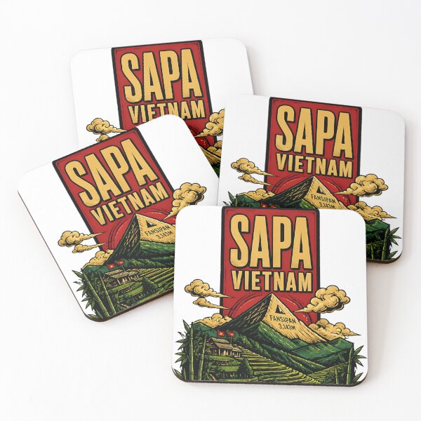 Item preview, Sapa Vietnam Vintage Travel Tourism designed and sold by TravelersGems.