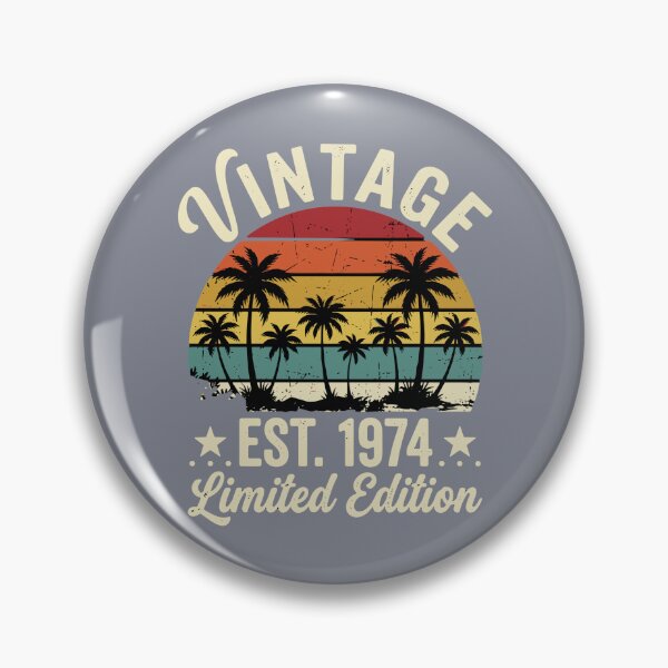 Item preview, Vintage Est. 1974 Limited Edition Born In 1974 Birthday Legend designed and sold by SofiBlair.