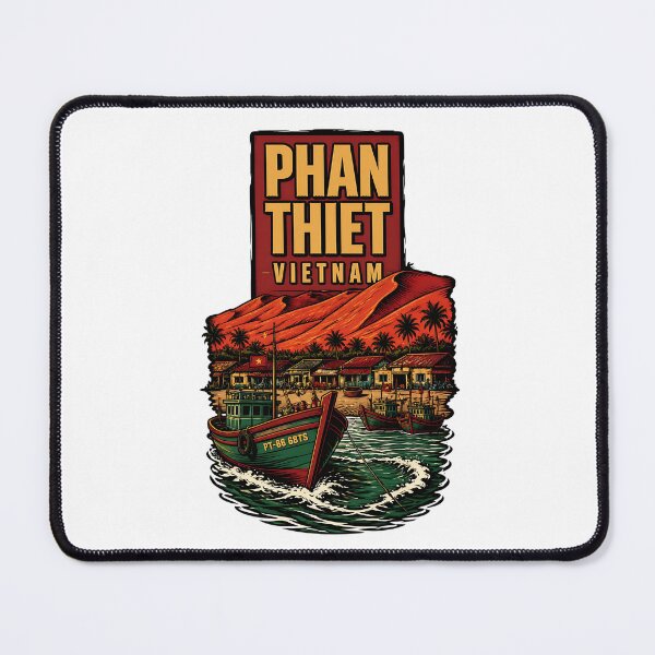 Item preview, Phan Thiet Vietnam Vintage Travel Tourism designed and sold by TravelersGems.