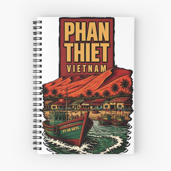 Item preview, Phan Thiet Vietnam Vintage Travel Tourism designed and sold by TravelersGems.