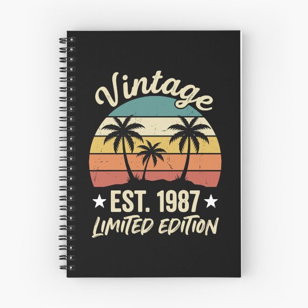 Item preview, Vintage Est. 1987 Limited Edition Birthday Born In 1987 designed and sold by PopStars1993.