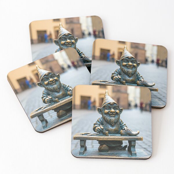 Item preview, Gnome Shoemaker Art Print – Shoemaker Gift, Poland Travel Decor designed and sold by Purrfecta.