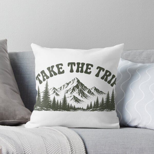 Item preview, Take The Trip Retro Mountain Adventure Hiking Travel Quote designed and sold by StyxIND.