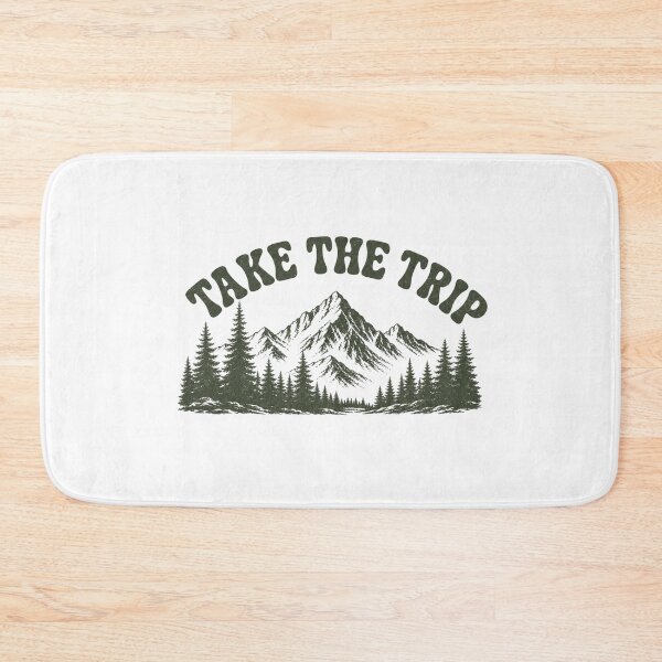 Item preview, Take The Trip Retro Mountain Adventure Hiking Travel Quote designed and sold by StyxIND.