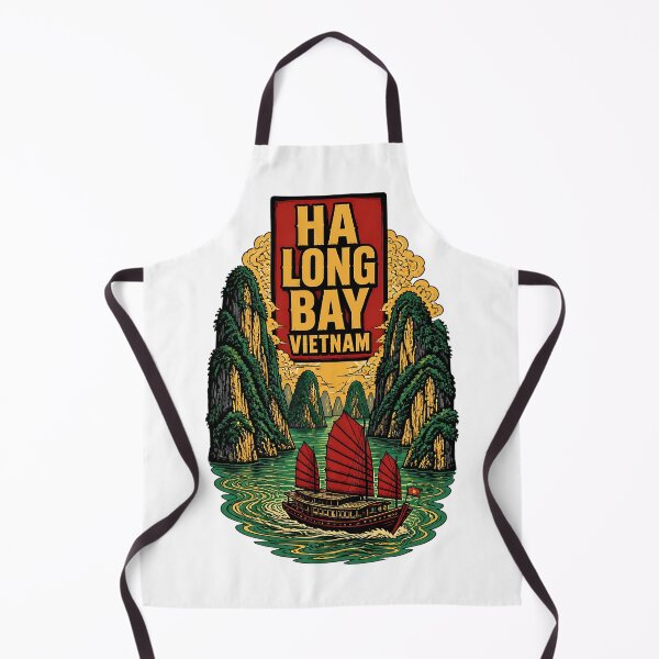 Item preview, Ha Long Bay Vietnam Vintage Travel Tourism designed and sold by TravelersGems.